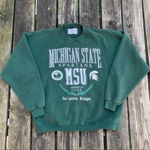 Vintage Michigan State University Crewneck